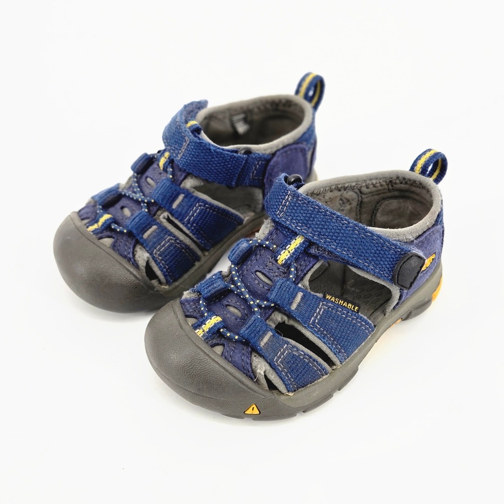 KEEN Newport H2 Toddler Size 6 Blue Waterproof Hiking Trail Water Sandals VGUC